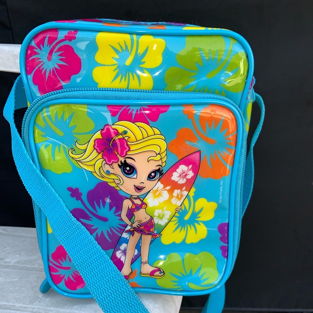 Lisa Frank Surfer Girl Crossbody Bag